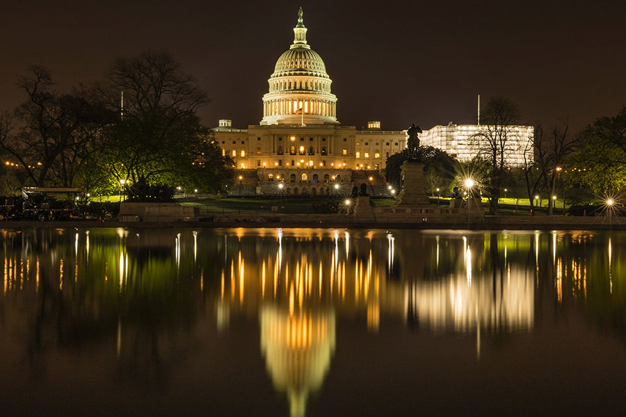 View of Washington DC