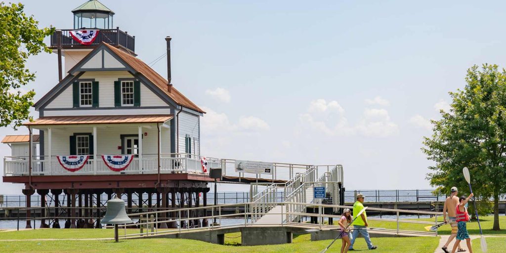 Roanoke River Lighthouse in Edenton
